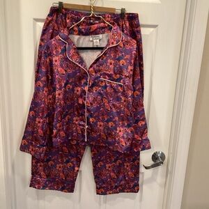 Anthony Richards Purple and Pink Floral pajamas